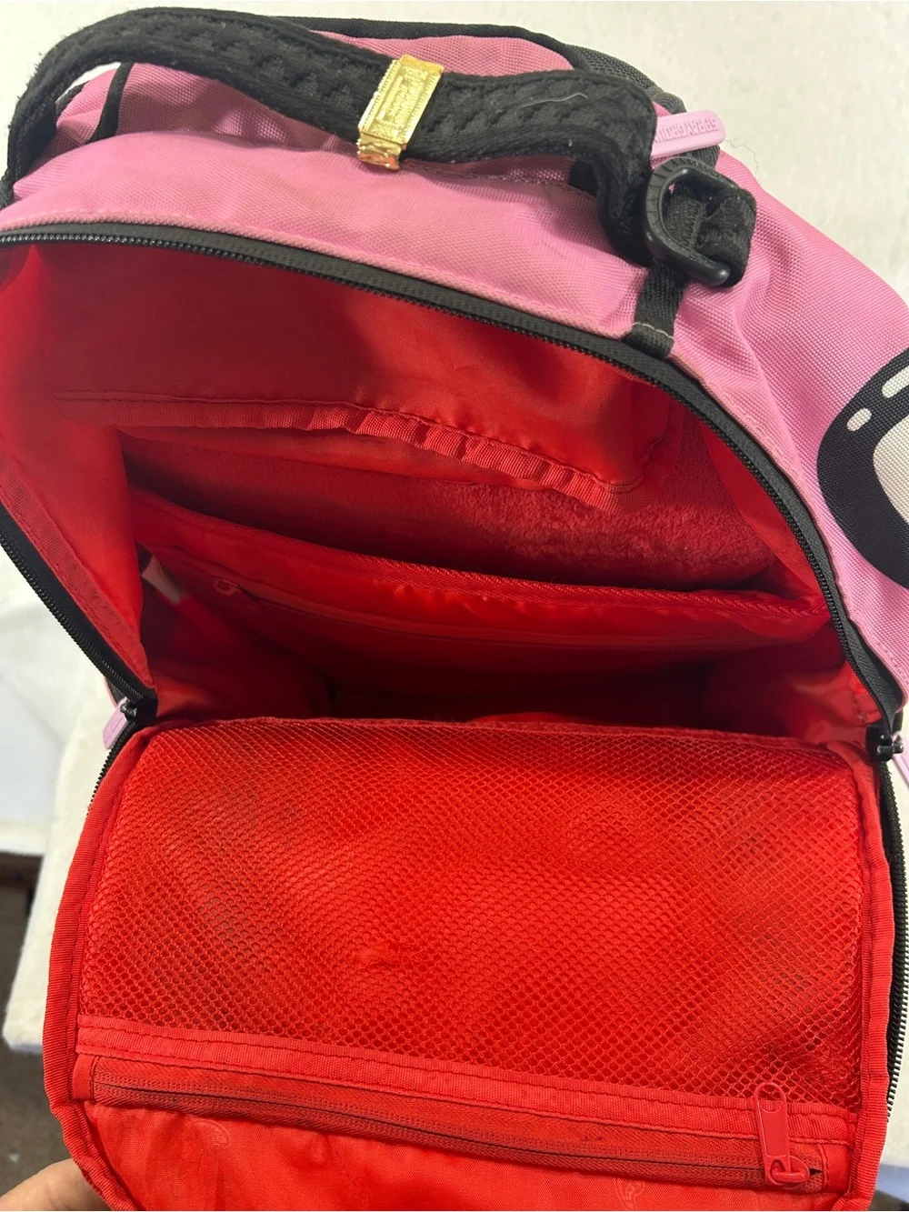 Sprayground Pink Shark Backpack Kanemochi Ni Naru Limited Edition EUC Rare